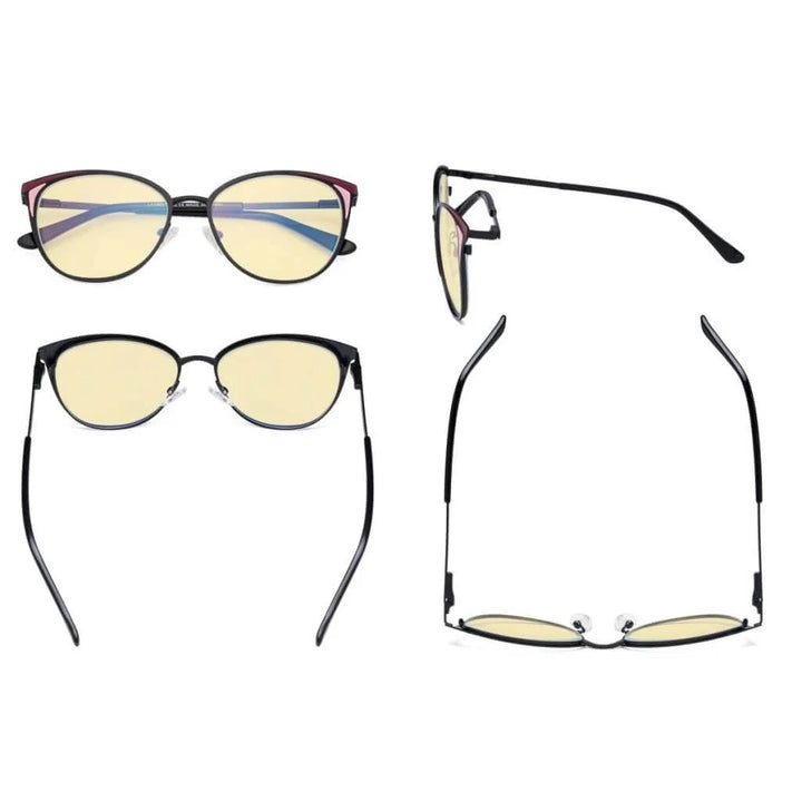 Cat-eye Blue Light Blocking Eyeglasses LX19031-BB60