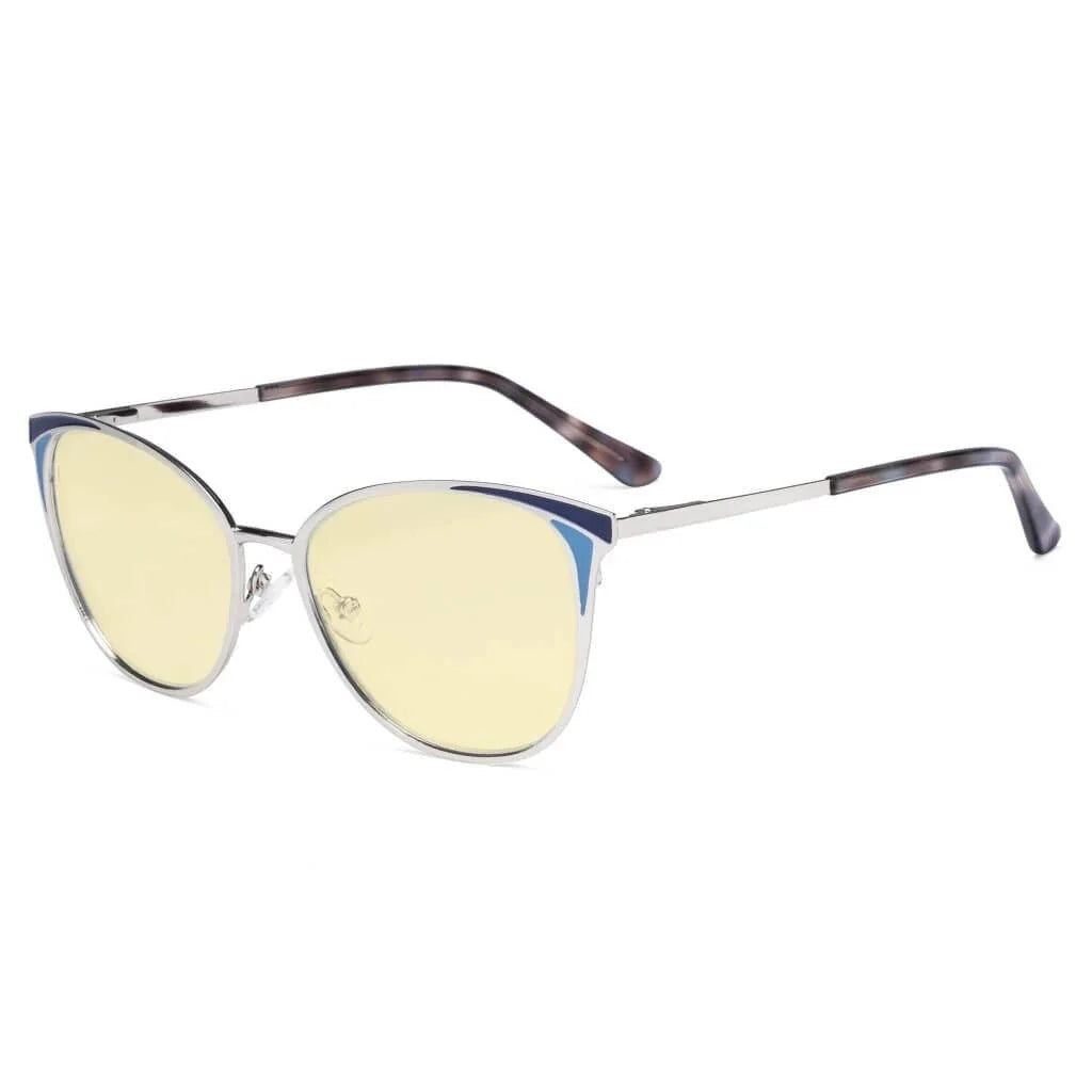 Cat-eye Blue Light Blocking Eyeglasses LX19031-BB60
