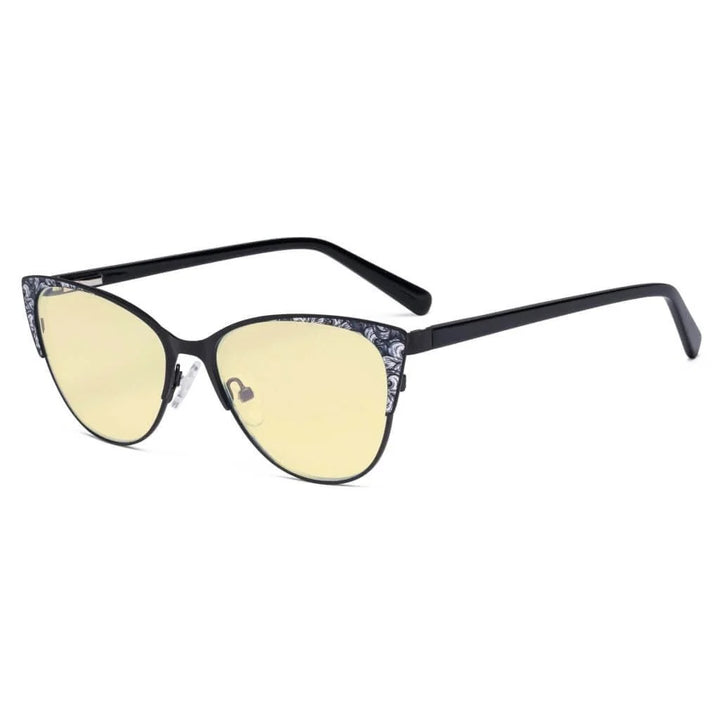 Cat-eye Blue Light Blocking Eyeglasses LX19044-BB60