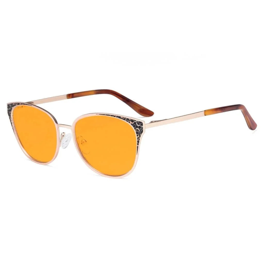 Cat-eye Blue Light Blocking Eyeglasses LX19045-BB98