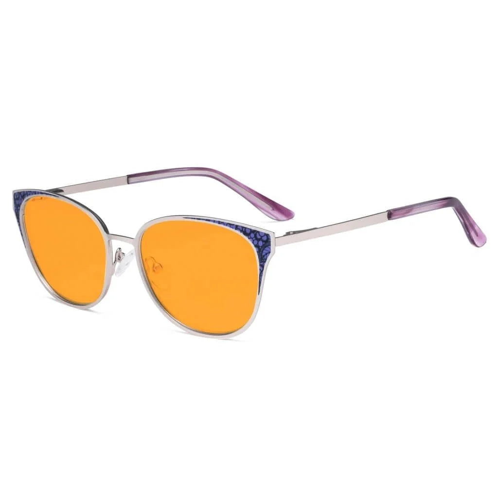 Cat-eye Blue Light Blocking Eyeglasses LX19045-BB98