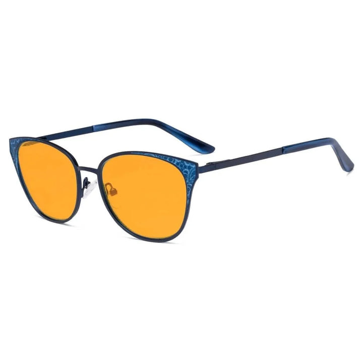 Cat-eye Blue Light Blocking Eyeglasses LX19045-BB98