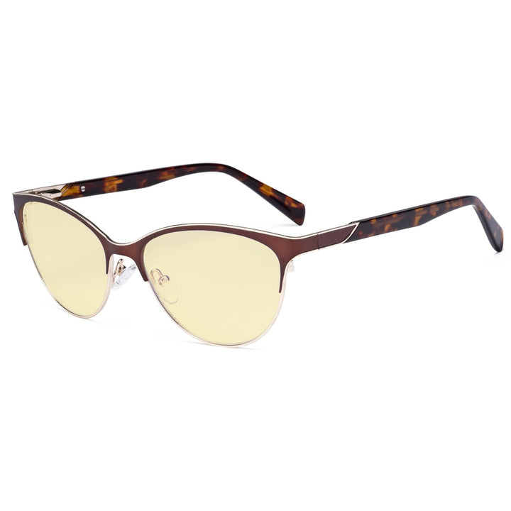 Cat-eye Blue Light Blocking Eyeglasses LX19038-BB60