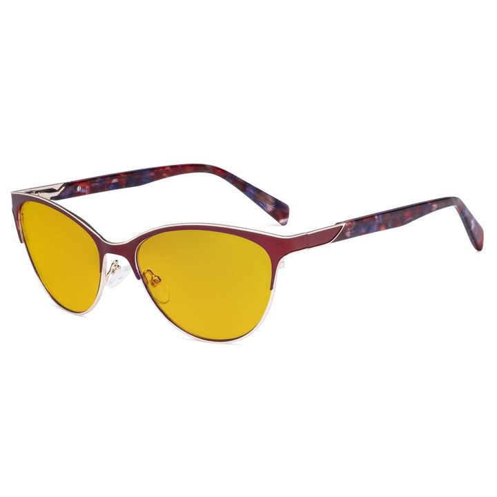 Cat-eye Blue Light Blocking Eyeglasses LX19038-BB90