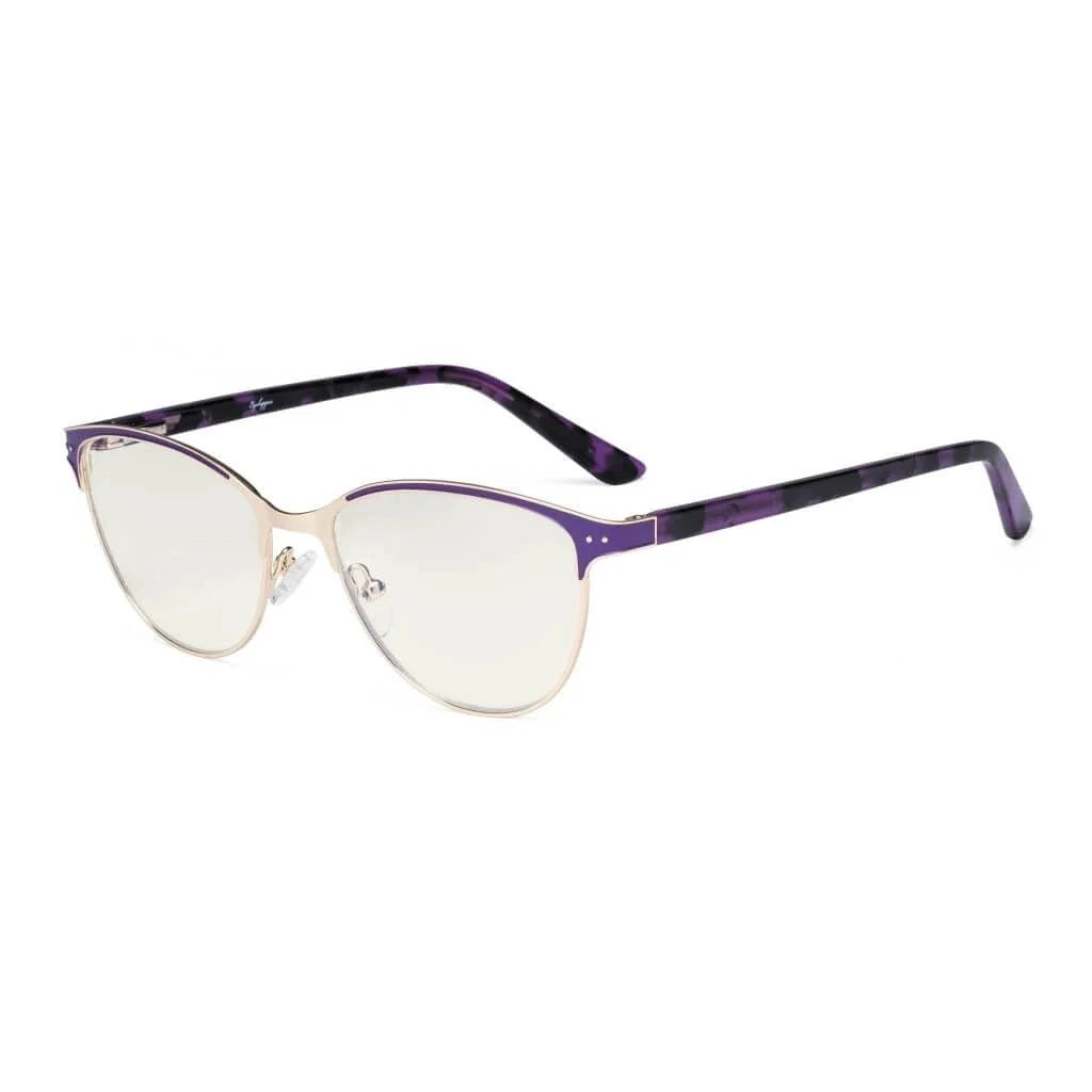 Cat-eye Blue Light Filter Eyeglasses LX19009-BB40