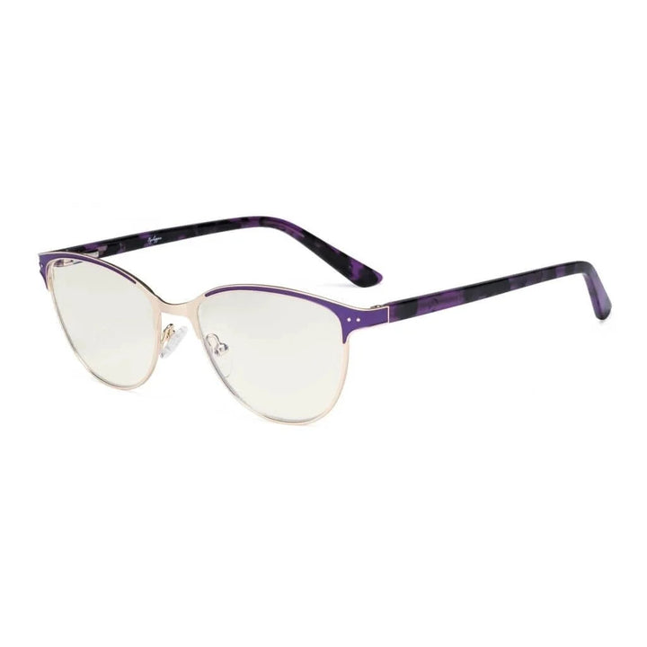 Cat-eye Blue Light Filter Eyeglasses LX19009-BB40