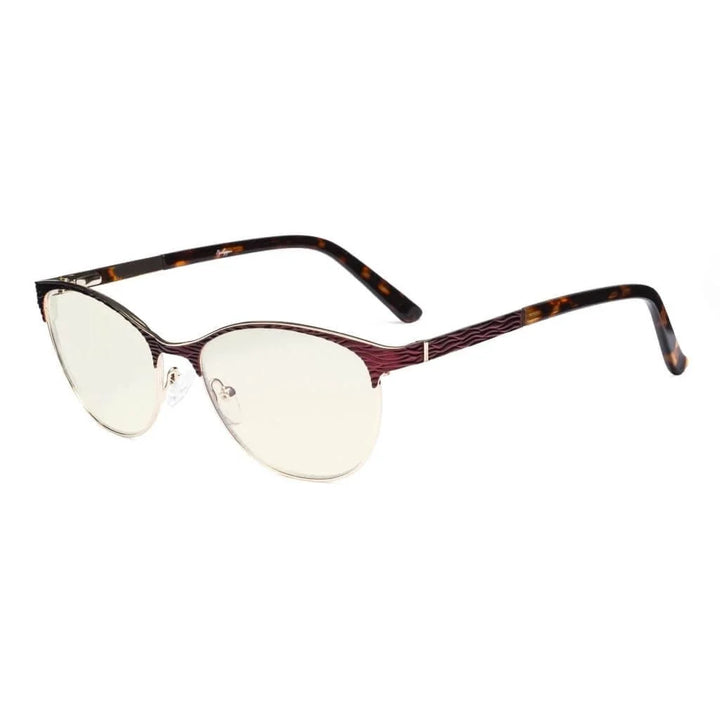Cat-eye Blue Light Filter Eyeglasses LX19011-BB40