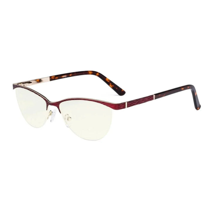 Cat-eye Blue Light Filter Eyeglasses LX19013-BB40
