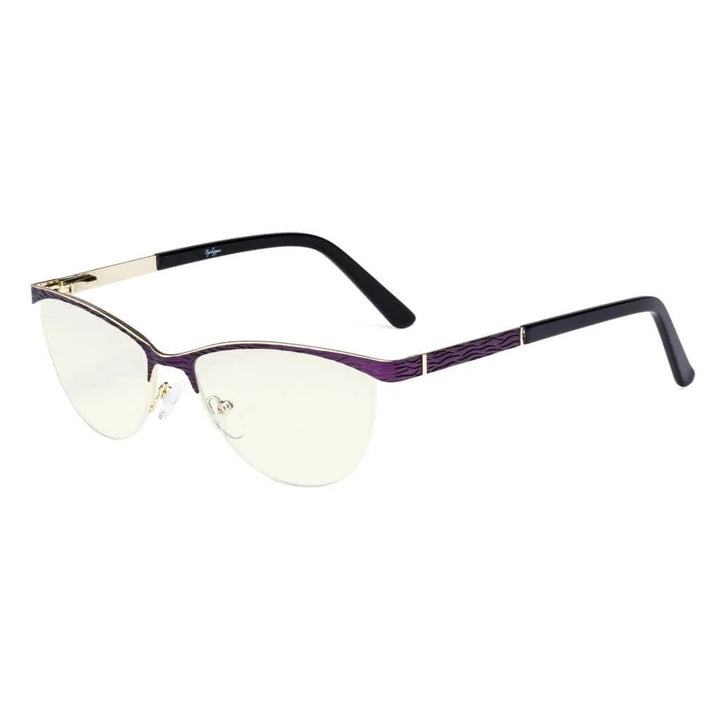 Cat-eye Blue Light Filter Eyeglasses LX19013-BB40