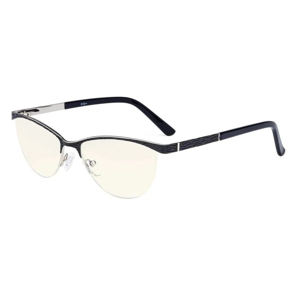 Cat-eye Blue Light Filter Eyeglasses LX19013-BB40