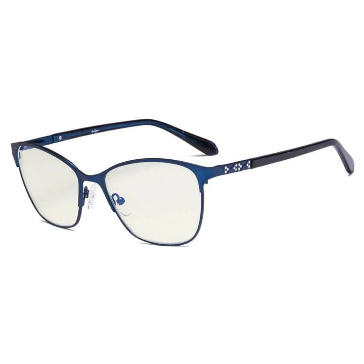 Cat-eye Blue Light Filter Eyeglasses LX19023-BB40