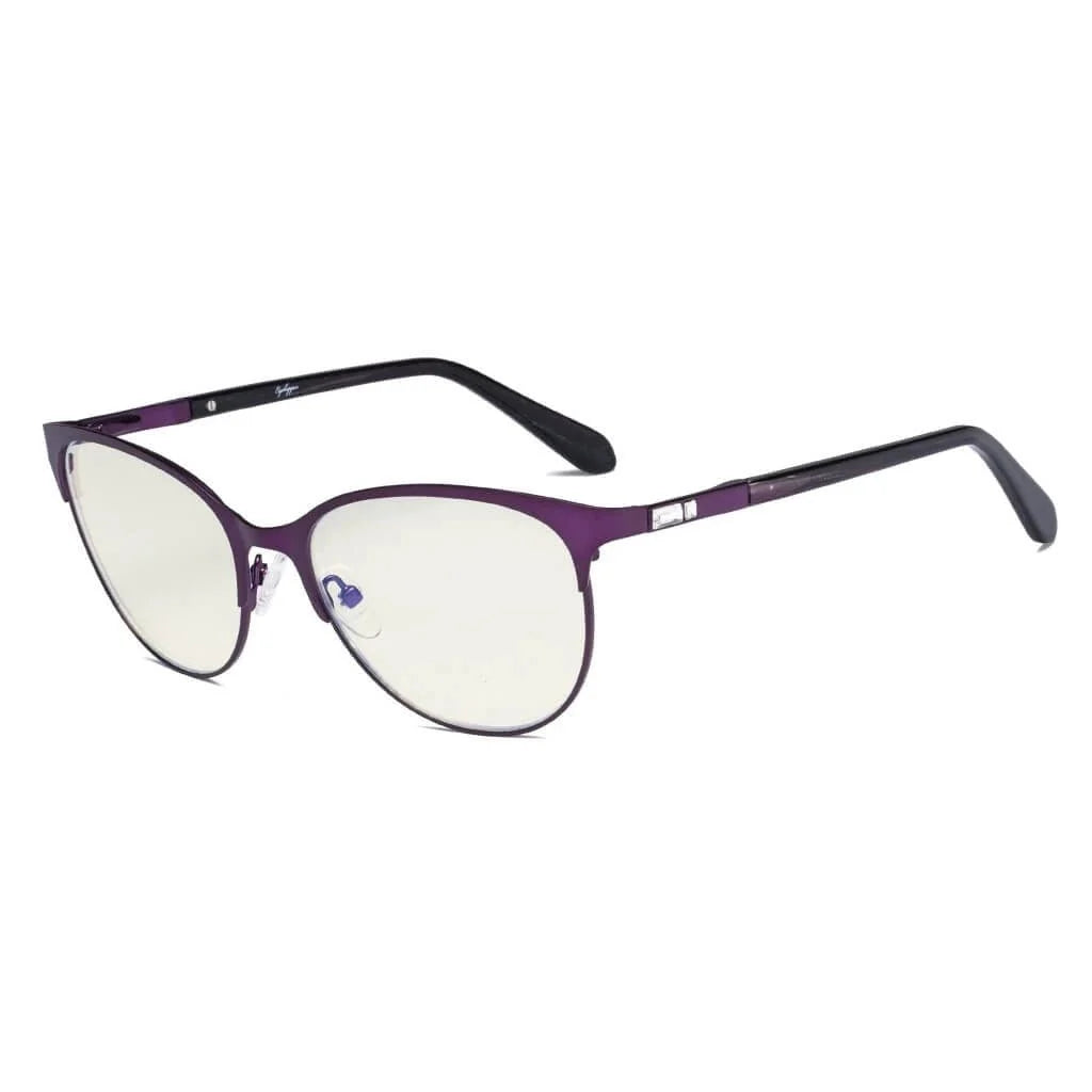 Cat-eye Blue Light Filter Eyeglasses LX19024-BB40