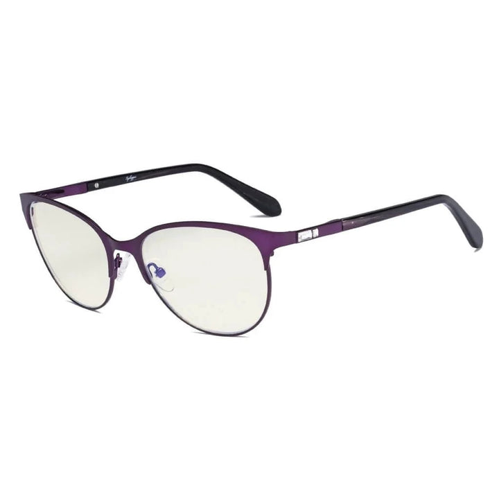 Cat-eye Blue Light Filter Eyeglasses LX19024-BB40