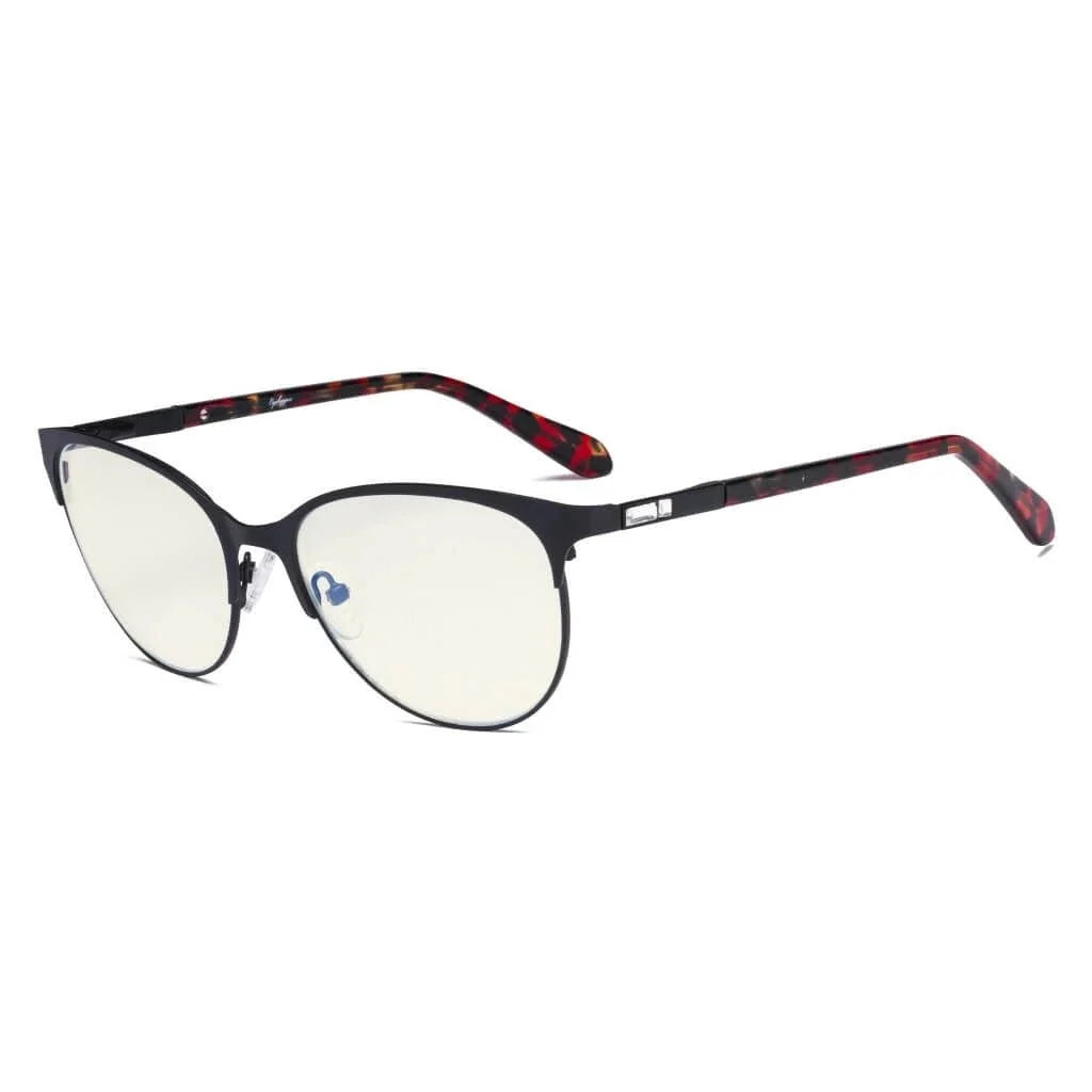 Cat-eye Blue Light Filter Eyeglasses LX19024-BB40