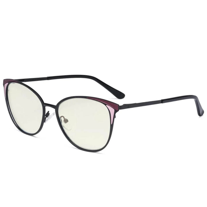 Cat-eye Blue Light Filter Eyeglasses LX19031-BB40