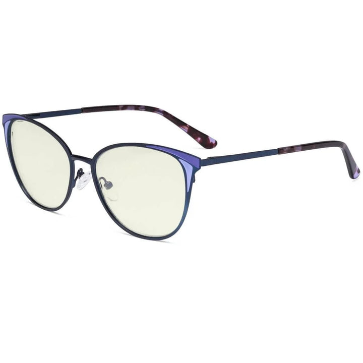 Cat-eye Blue Light Filter Eyeglasses LX19031-BB40