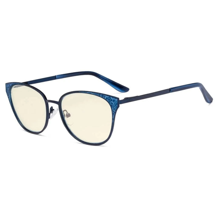 Cat-eye Blue Light Filter Eyeglasses LX19045-BB40