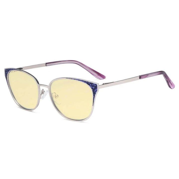 Cat-eye Blue Light Filter Glasses LX19045-BB60