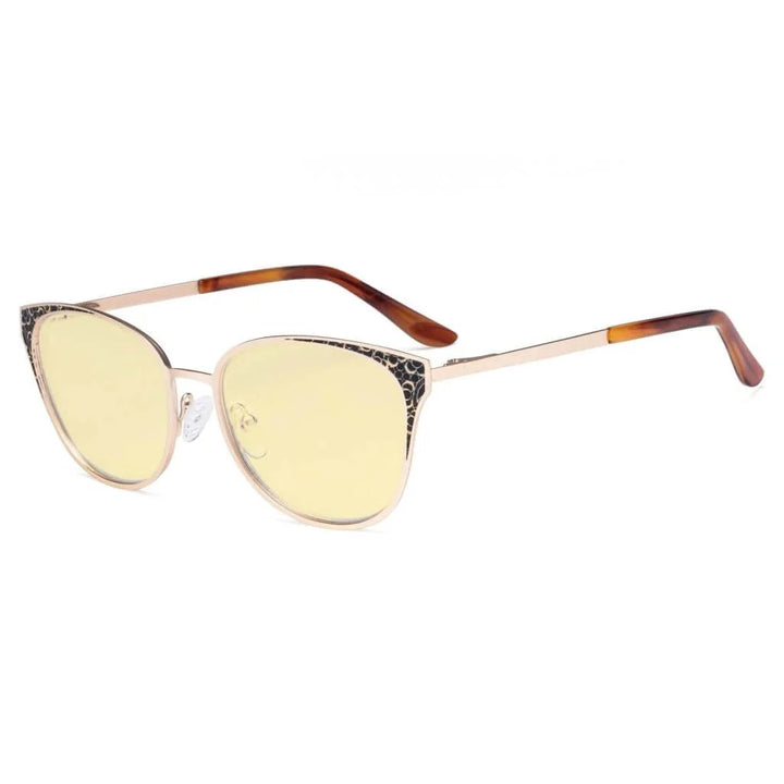 Cat-eye Blue Light Filter Glasses LX19045-BB60