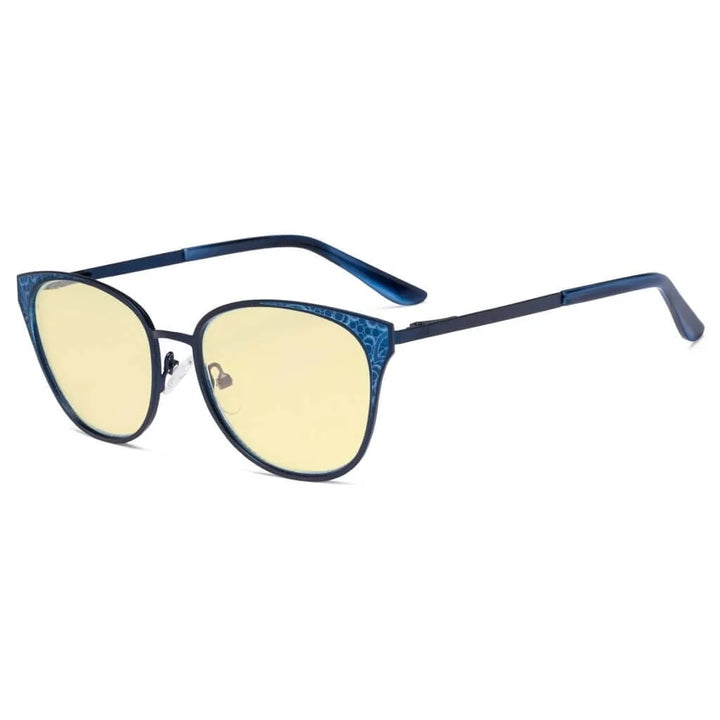 Cat-eye Blue Light Filter Glasses LX19045-BB60