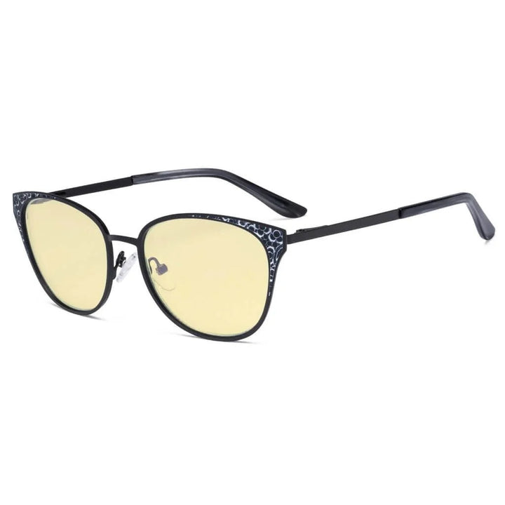 Cat-eye Blue Light Filter Glasses LX19045-BB60