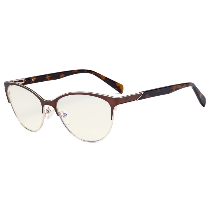 Cat-eye Blue Light Filter Eyeglasses LX19038-BB40