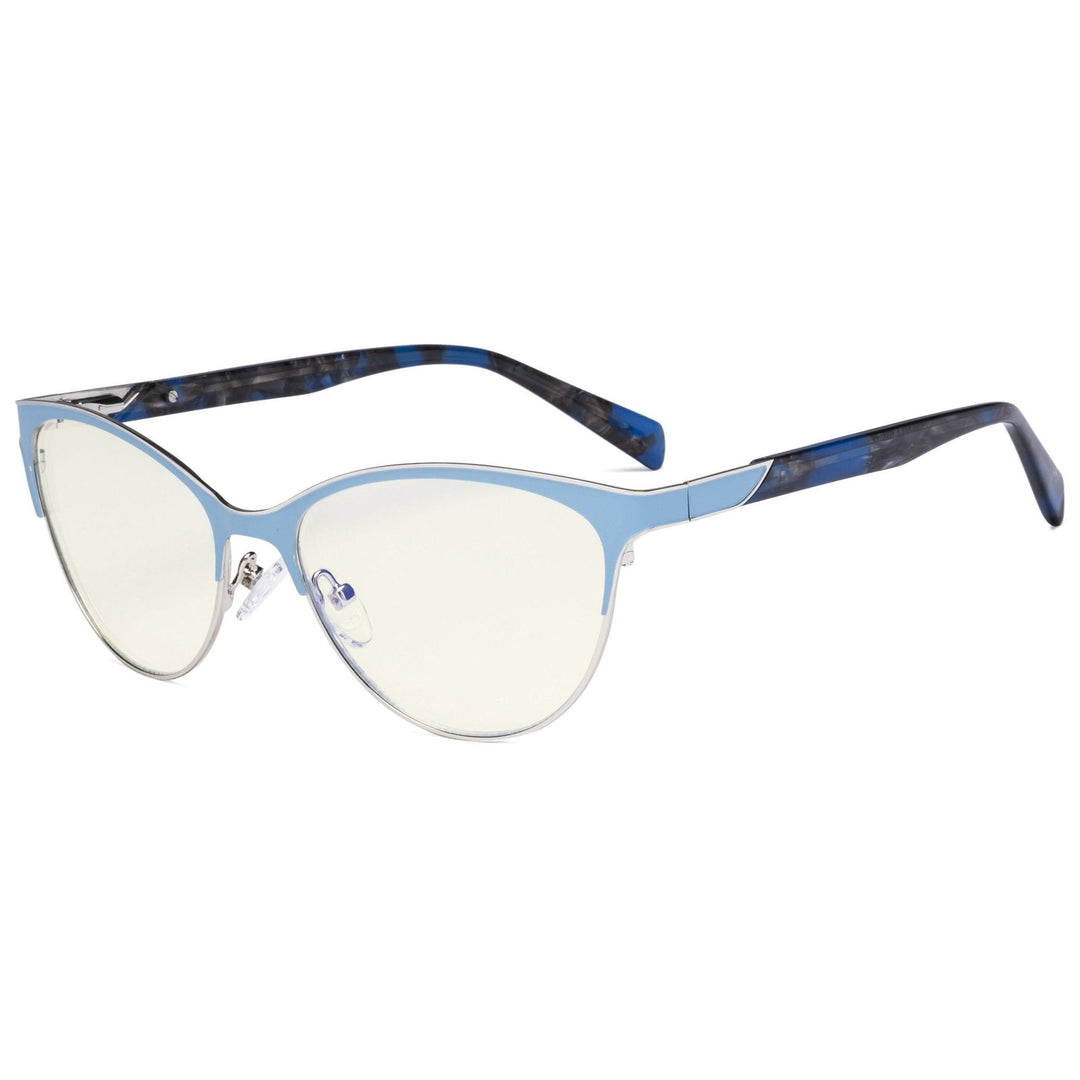 Cat-eye Blue Light Filter Eyeglasses LX19038-BB40
