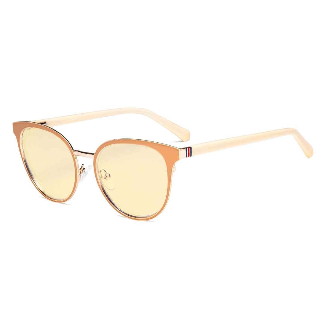 Cat-eye Blue Light Blocking Eyeglasses LX19005-BB60