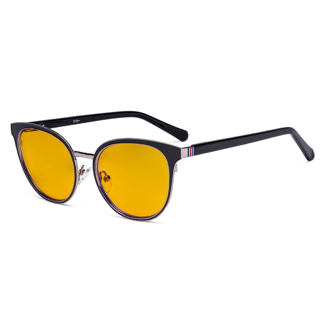 Cat-eye Blue Light Blocking Eyeglasses LX19005-BB90