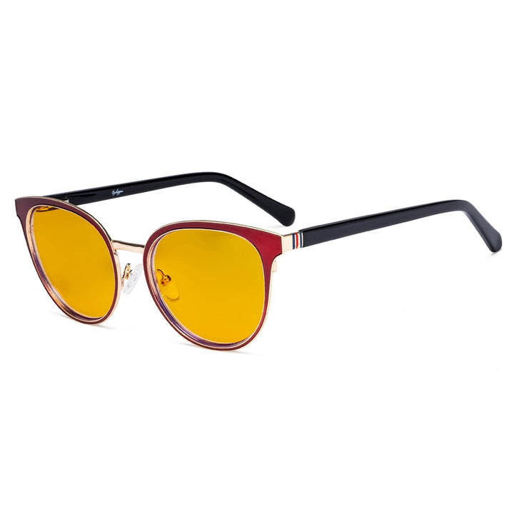 Cat-eye Blue Light Blocking Eyeglasses LX19005-BB90