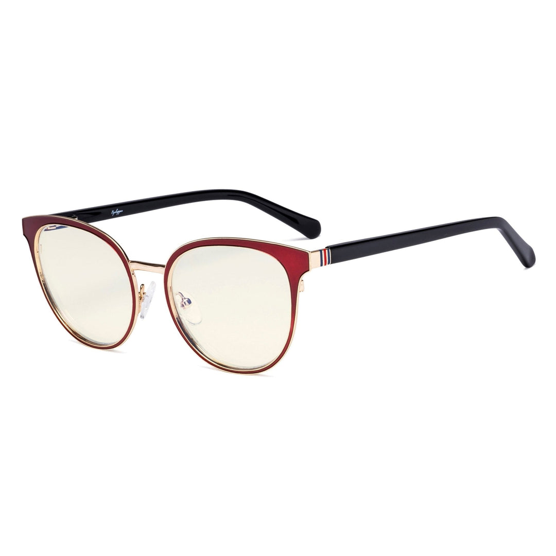 Cat-eye Blue Light Filter Eyeglasses LX19005-BB40