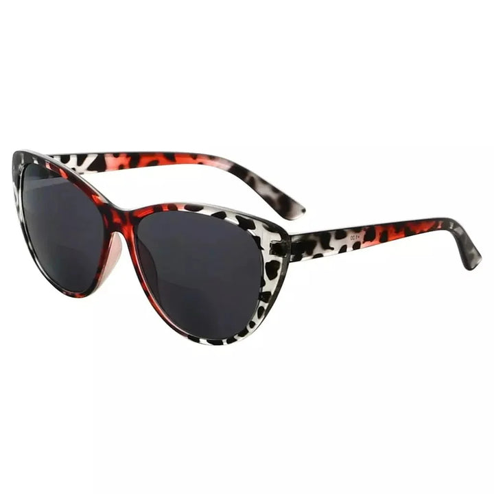 Cat-eye Stylish Bifocal Reading Sunglasses S033