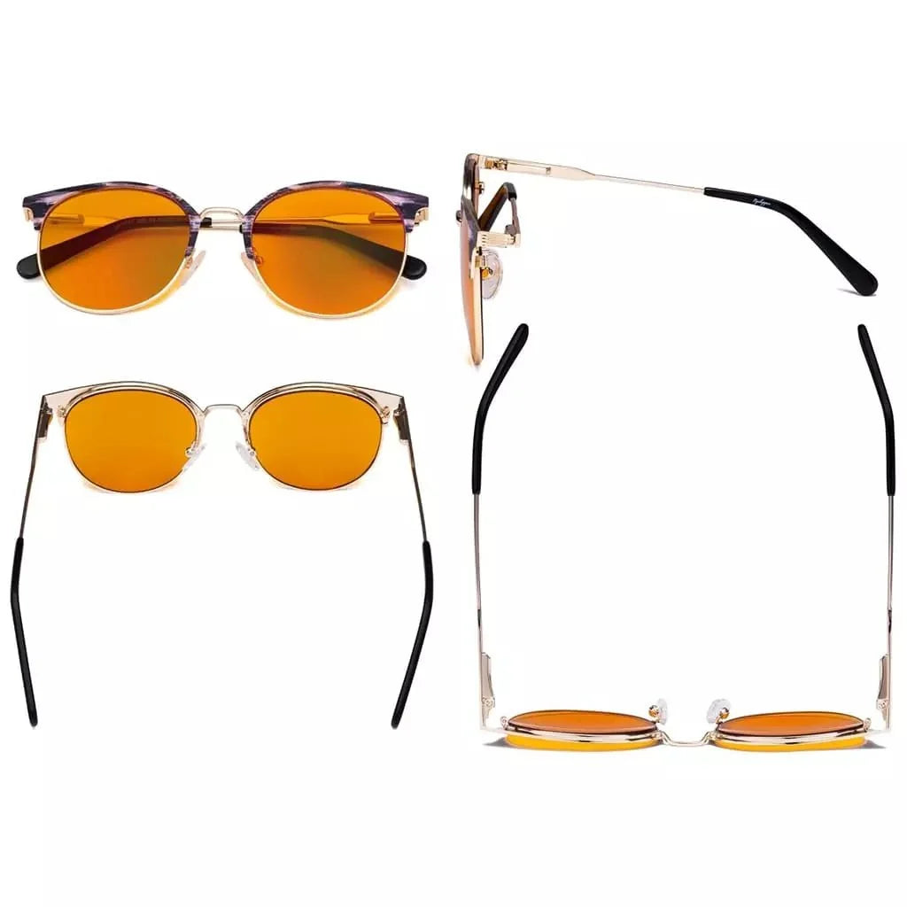 Chic Blue Light Blocking Eyeglasses LX19001-BB98