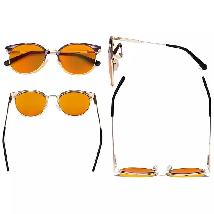 Chic Blue Light Blocking Eyeglasses LX19001-BB98