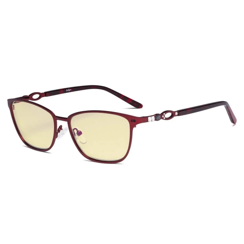 Chic Blue Light Blocking Eyeglasses LX19019-BB60