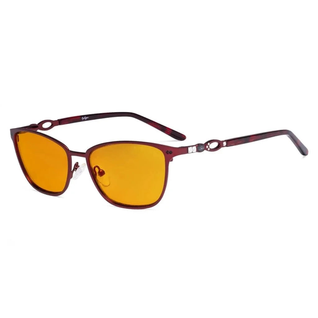 Chic Metal Blue Light Blocking Eyeglasses LX19019-BB98