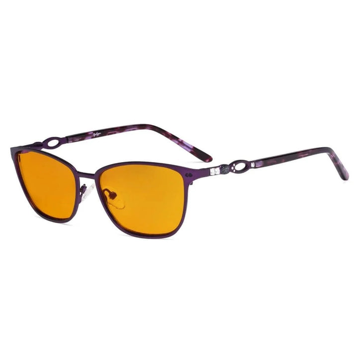 Chic Metal Blue Light Blocking Eyeglasses LX19019-BB98