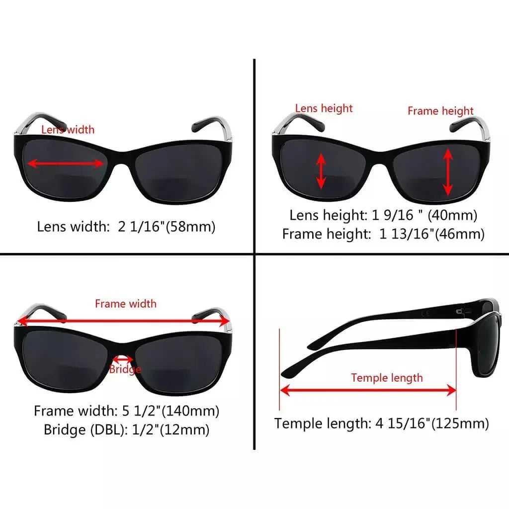 Bifocal Reading Sunglasses Outdoor Sunshine Readers SG821