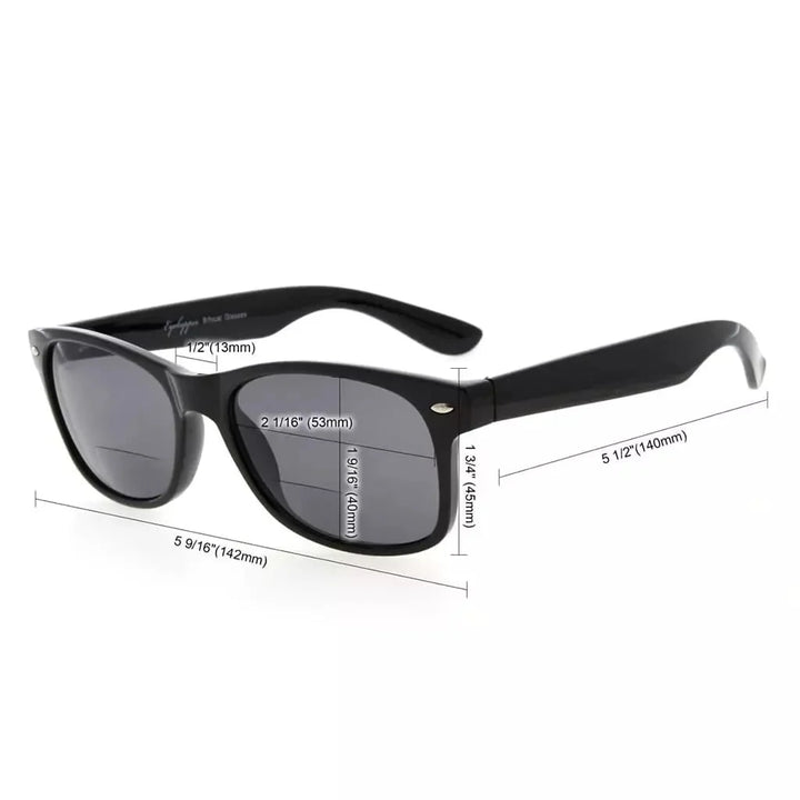 Bifocal Reading Sunglasses Sunshine Rectangle Readers SBR093