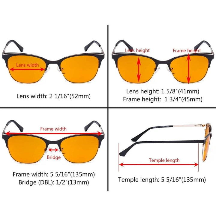Classic Blue Light Blocking Eyeglasses LX19041-BB98