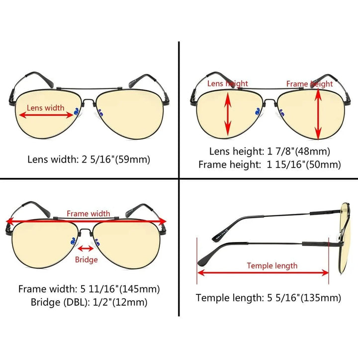 Classic Blue Light Blocking Eyeglasses TMR1801