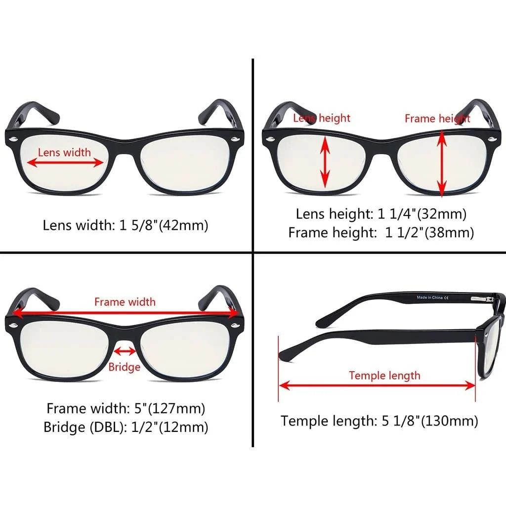Classic Blue Light Filter Eyeglasses Kids K05-BB40