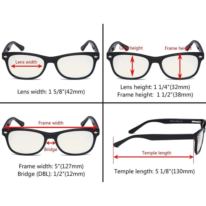 Classic Blue Light Filter Eyeglasses Kids K05-BB40