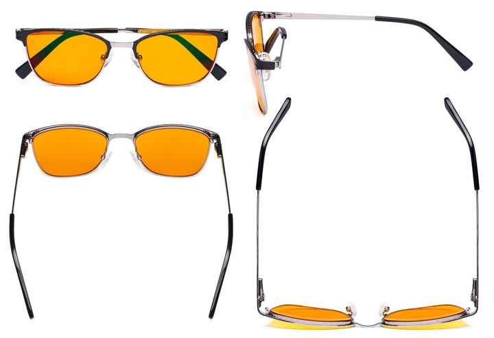 Blue Light Blocking Eyeglasses Nighttime Eyewear LX19017-BB98