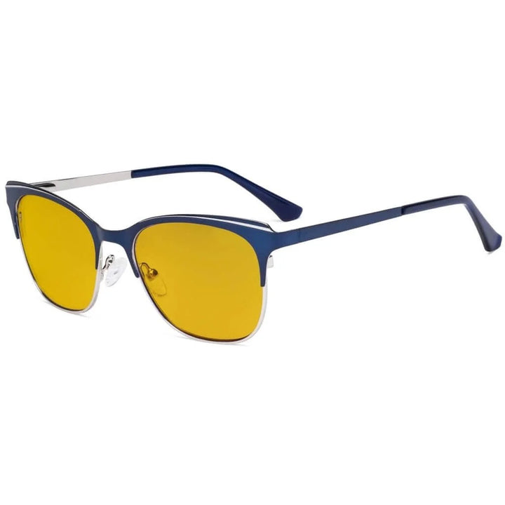 Full-rim Blue Light Blocking Eyeglasses LX19041-BB90
