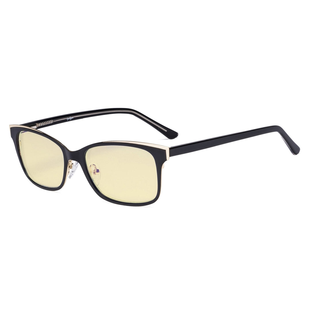Metal Frame Blue Light Blocking Eyeglasses LX19006-BB60