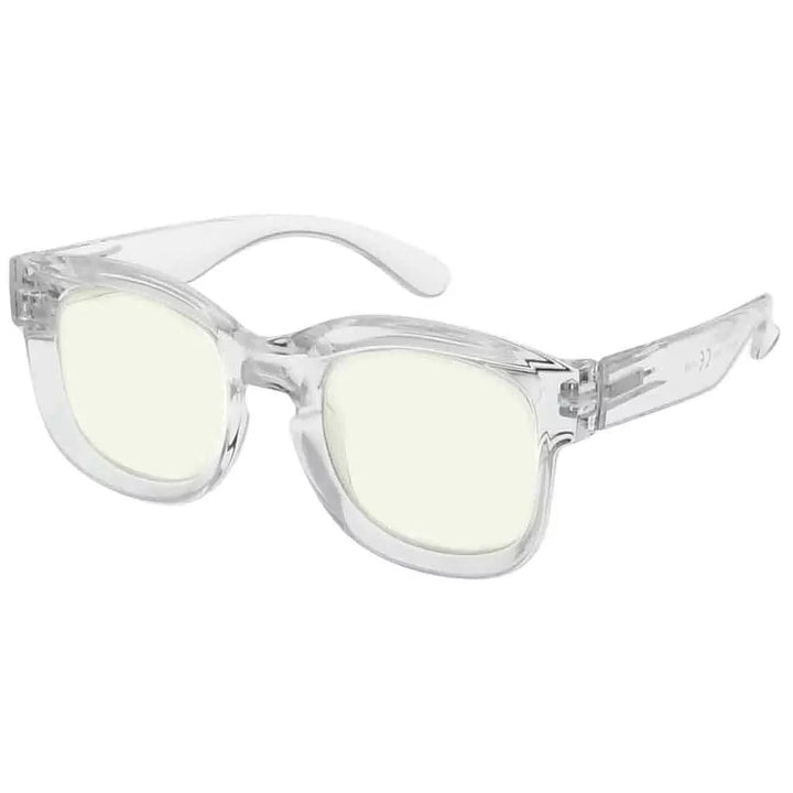 Classic Trendy Thicker Frame Blue Light Filter Reading Glasses UV2013