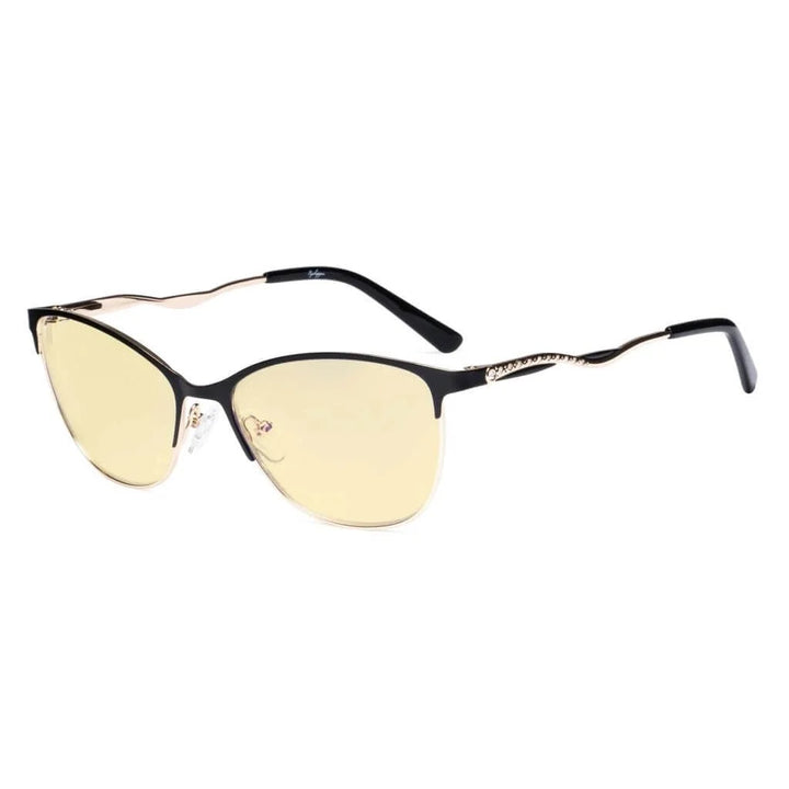 Crystal Blue Light Blocking Eyeglasses LX19014-BB60