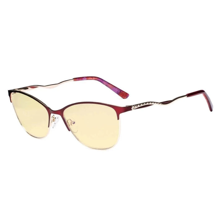 Crystal Blue Light Blocking Eyeglasses LX19014-BB60