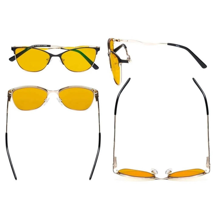 Crystal Blue Light Blocking Eyeglasses LX19014-BB90